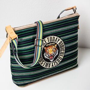 Consuela Dwight Downtown Crossbody with extra Diego Slim Leather Strap